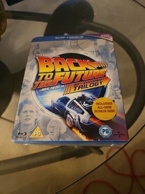 Back to the Future Trilogy Blu-ray - 30th Anniversary (Blue) New Sealed All 3